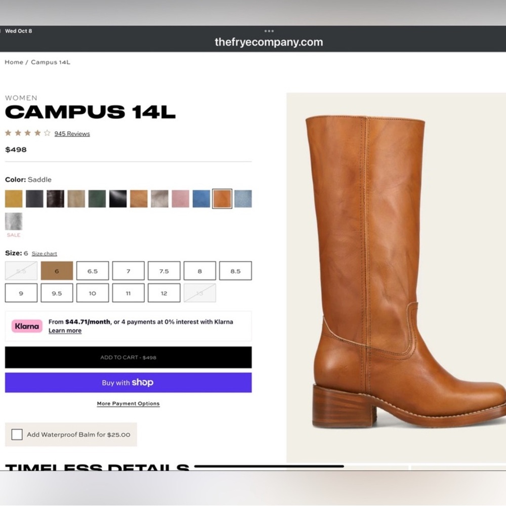 Frye Campus 14L Boots - Picture 13 of 16